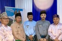 Wakil Bupati Kerinci, H. Murison (kedua dari kanan), menghadiri Festival Batanghari 2025 di Ruang Terbuka Hijau (RTH) Putri Pinang Masak, Kota Jambi