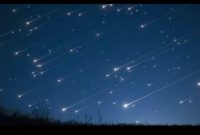 Foto Ilustrasi Hujan Meteor ( dok  Freepik )