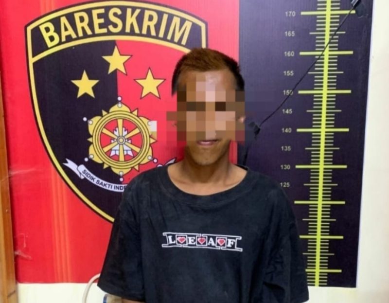Satreskrim Polres Kerinci menangkap pelaku penganiayaan di Desa Koto Keras.
