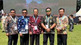 Wakil Walikota Sungai Penuh, Azhar Hamzah, bersama Ketua dan Anggota DPRD menghadiri Rakornas Produk Hukum Daerah 2025 di Kendari, Selasa (26/8).