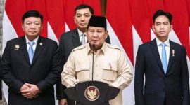 Presiden Prabowo umumkan reshuffle kabinet di Istana