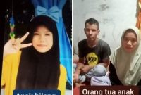 Fani Putri Lioni, remaja hilang dari Desa Lawang Agung.