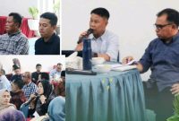 Sekda Alpian memimpin rapat persiapan menghadapi verifikasi Kabupaten/Kota Sehat Nasional 2025 di Rumah Dinas Walikota Sungai Penuh, Sabtu (13/9/2025).