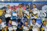 PBSI Kota Sungai Penuh raih 8 emas di Kejurprov Jambi 2025.