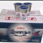Produk air minum Seria dalam kemasan cup yang diproduksi PT Talang Lindung Sakti.