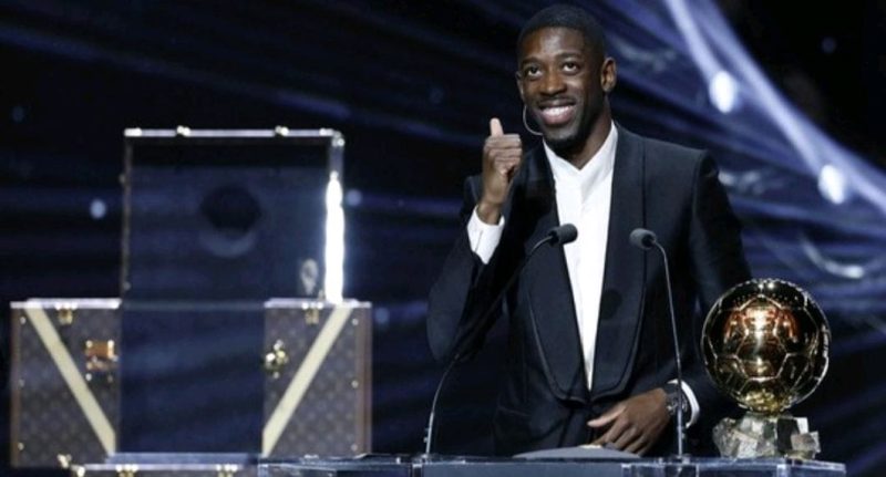 Ousmane Dembele meraih Ballon d'Or 2025 (Foto: REUTERS/Benoit Tessier)