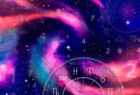 Ilustrasi ramalan zodiak Kamis, menampilkan simbol 12 zodiak dan fokus pada energi, cinta, dan peluang hari ini.