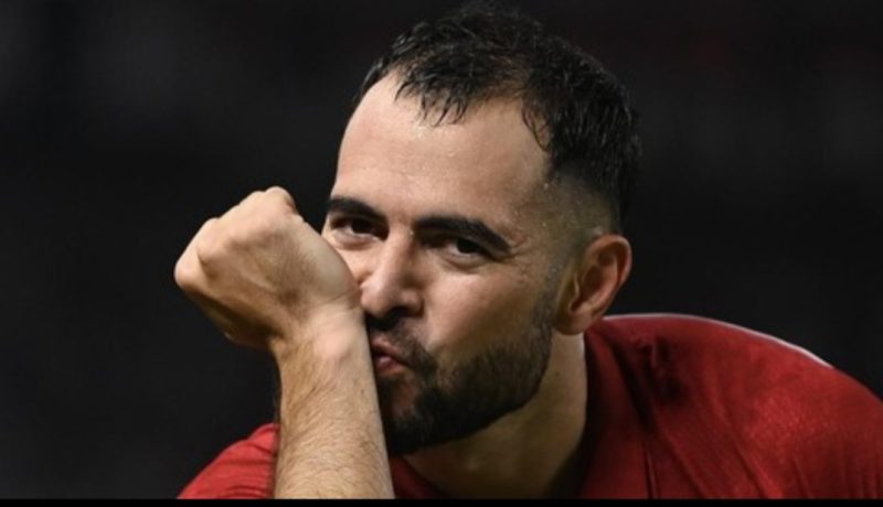 Jordi Amat memotivasi rekan setimnya sebelum laga penting Kualifikasi Piala Dunia 2026.  