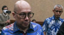 Antonius NS Kosasih terbukti melakukan korupsi investasi PT Taspen. (Foto Antara)