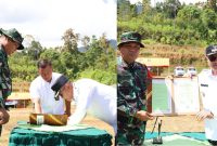 Pemkot Sungai Penuh dan Kodim 0417/Kerinci menandatangani naskah kerja sama TMMD ke-126 di Desa Sungai Jernih,