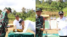 Pemkot Sungai Penuh dan Kodim 0417/Kerinci menandatangani naskah kerja sama TMMD ke-126 di Desa Sungai Jernih,