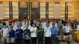 Wakil Wali Kota Sungai Penuh, Azhar Hamzah, saat membuka kegiatan Bimbingan Teknis (Bimtek) Ketahanan Pangan di Hotel Abadi, Jambi, Rabu (8/10).

