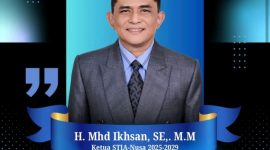 Ketua STIA Nusa Sungai Penuh, H. Mhd Ikhsan, SE, MM, mendukung kegiatan TMMD ke-126 yang digelar TNI sebagai upaya menanamkan nilai bela negara dan membentuk karakter mahasiswa.

