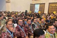 Wali Kota Sungai Penuh, Alfin, SH, bersama para kepala daerah lainnya menghadiri Rakornas Tim Percepatan Akses Keuangan Daerah (TPAKD) 2025 yang digelar OJK di Balai Kartini, Jakarta.

