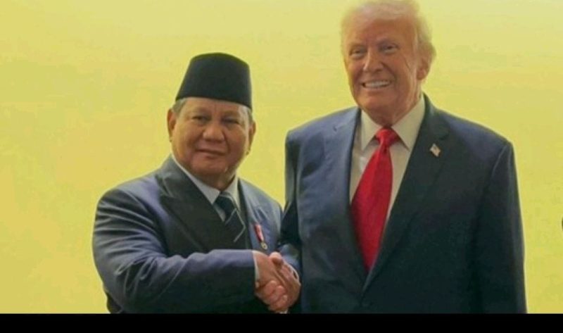 Foto: Presiden Prabowo Subianto dan Presiden Amerika Serikat Donald Trump (dok. Instagram)