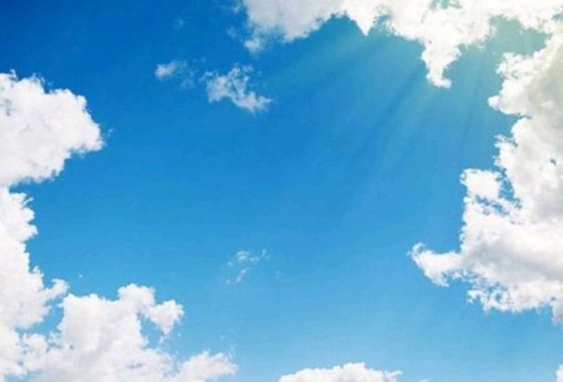 Ilustrasi cuaca cerah berawan, foto Pexels.
