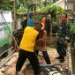 Satgas TMMD ke-126 Kodim 0417/Kerinci bersama warga melakukan pengeboran sumur bor di Sungai Ampuh, Desa Sungai Jernih, Kecamatan Pondok Tinggi, Kota Sungai Penuh.