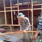 Satgas TMMD ke-126 Kodim 0417/Kerinci percepat pembangunan rumah warga di Desa Sungai Jernih.