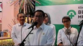 Pramono Anung menghadiri acara peresmian Klinik BUMN Medika di Jakarta, Rabu (22/10/2025)