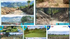 Proses normalisasi sejumlah sungai di Kota Sungai Penuh yang dilaksanakan Pemerintah Kota di bawah kepemimpinan Wali Kota Alfin, SH.
