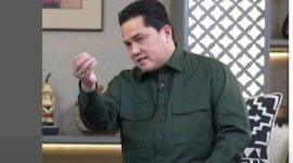 Menpora Erick Thohir saat memberikan pernyataan melalui akun Instagram resminya terkait sanksi IOC terhadap Indonesia.