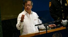 Foto: Presiden Kolombia Gustavo Petro (Getty Images via AFP/ALEXI J. ROSENFELD).