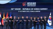 Presiden Prabowo Subianto menghadiri KTT ASEAN–Korea ke-26 di Kuala Lumpur Convention Center, Malaysia.