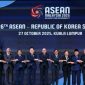 Presiden Prabowo Subianto ketika menghadiri pertemuan KTT ASEAN - ROK ke-26 di Kuala Lumpur Convention Center, Senin (27/10/2025). (Foto: Biro Pers Setpres)