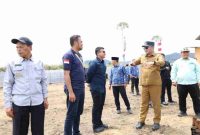 Walikota Sungai Penuh Alfin, SH, bersama Wakil Walikota Azhar Hamzah mendampingi tim penilai Adipura dari KLHK saat meninjau TPST Renah Kayu Embun.