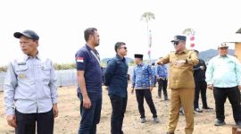 Walikota Sungai Penuh Alfin, SH, bersama Wakil Walikota Azhar Hamzah mendampingi tim penilai Adipura dari KLHK saat meninjau TPST Renah Kayu Embun.