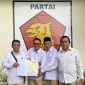 Wali Kota Sungai Penuh Alfin bersama pengurus DPC Partai Gerindra Kota Sungai Penuh. ( Foto Gerindra Sungai penuh)