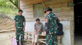 Tim Kesehatan Satgas TMMD ke-126 Kodim 0417/Kerinci memberikan pelayanan kesehatan gratis kepada warga Desa Sungai Jernih, Kecamatan Pondok Tinggi, Kota Sungai Penuh.