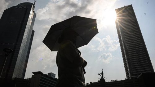 Ilustrasi Panasnya Jakarta