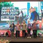 Gubernur DKI Jakarta Pramono Anung bersama Menteri Ekonomi Kreatif Teuku Riefky Harsya membuka Jakarta Innovation Days 2025 di Dukuh Atas, Jakarta Pusat, Selasa (21/10).