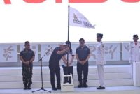 Momen pembukaan PON Bela Diri 2025.
