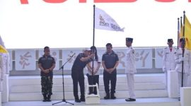 Momen pembukaan PON Bela Diri 2025.