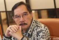 Mantan Ketua KPK Antasari Azhar semasa hidup.