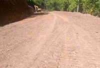 Progres pembukaan jalan baru TMMD 126 Kodim 0417/Kerinci di Desa Sungai Jernih.