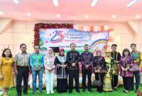 Wakil Wali Kota Sungai Penuh, Azhar Hamzah, bersama Bupati Kerinci dan jajaran pengurus Sempoa SIP menghadiri perayaan Anniversary ke-25 Sempoa SIP TC Gajah Mada Sumbar-Kerinci, Sabtu (1/11).