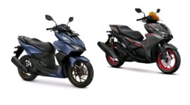 Honda Vario dan Yamaha Aerox Alpha. Foto: Dok. Istimewa