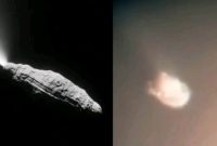 Foto viral diklaim komet 3I/ATLAS jepretan NASA. Foto: X @musicandsoularg/ @1000waystoair