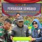 Ketua GOW Kota Sungai Penuh, Marwati Azhar Hamzah, saat menghadiri penutupan TMMD ke-126.