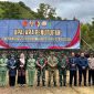 Danrem 042/Gapu Brigjen TNI Heri Purwanto, S.E., M.Sc. bersama Forkopimda Kota Sungai Penuh dan jajaran Kodim 0417/Kerinci berfoto bersama usai upacara penutupan TMMD ke-126 Tahun 2025 di Lapangan Stadion Mini, Desa Sungai Jernih, Kecamatan Pondok Tinggi, Kota Sungai Penuh, Kamis (6/11/2025).
