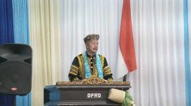 Bupati Kerinci Monadi memberi apresiasi kepada seluruh masyarakat dan jajaran pemerintah pada HUT ke-67 Kerinci.