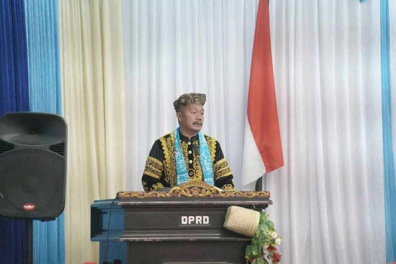 Bupati Kerinci Monadi memberi apresiasi kepada seluruh masyarakat dan jajaran pemerintah pada HUT ke-67 Kerinci.