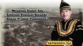 Safwandi, Dpt., Sekjen LAM Kerinci, ( Foto Andalas)