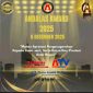 Poster resmi Andalas Award 2025 yang menampilkan jadwal acara penganugerahan pada 6 Desember 2025.( Foto Andalas)