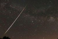 Foto: Ilustrasi hujan meteor. Foto: Space.com