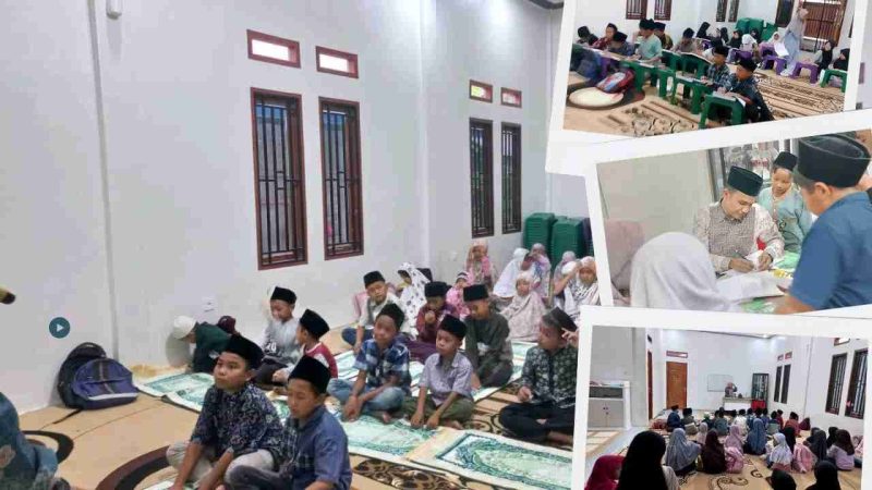 Kegiatan pembinaan Al-Qur’an di Rumah Tilawah M. Thoha Alfasyni, Sungai Bungkal.