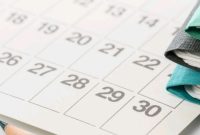 Ilustrasi kalender (Foto: Getty Images/iStockphoto/kiddy0265)

